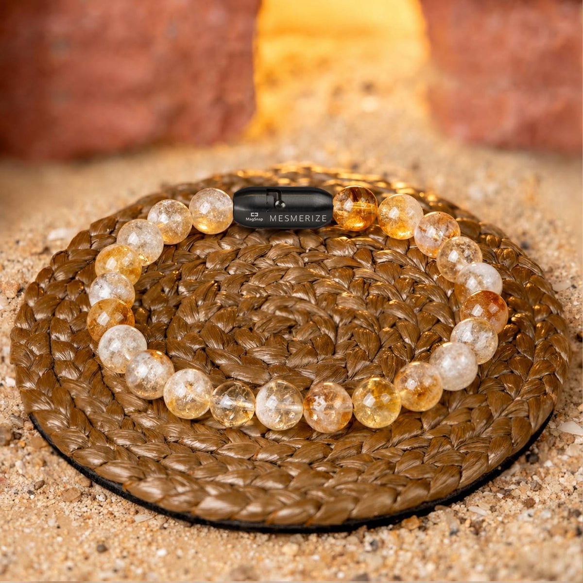 Radiant Joy Citrine Natural Stone Bracelet with MagSnap 2