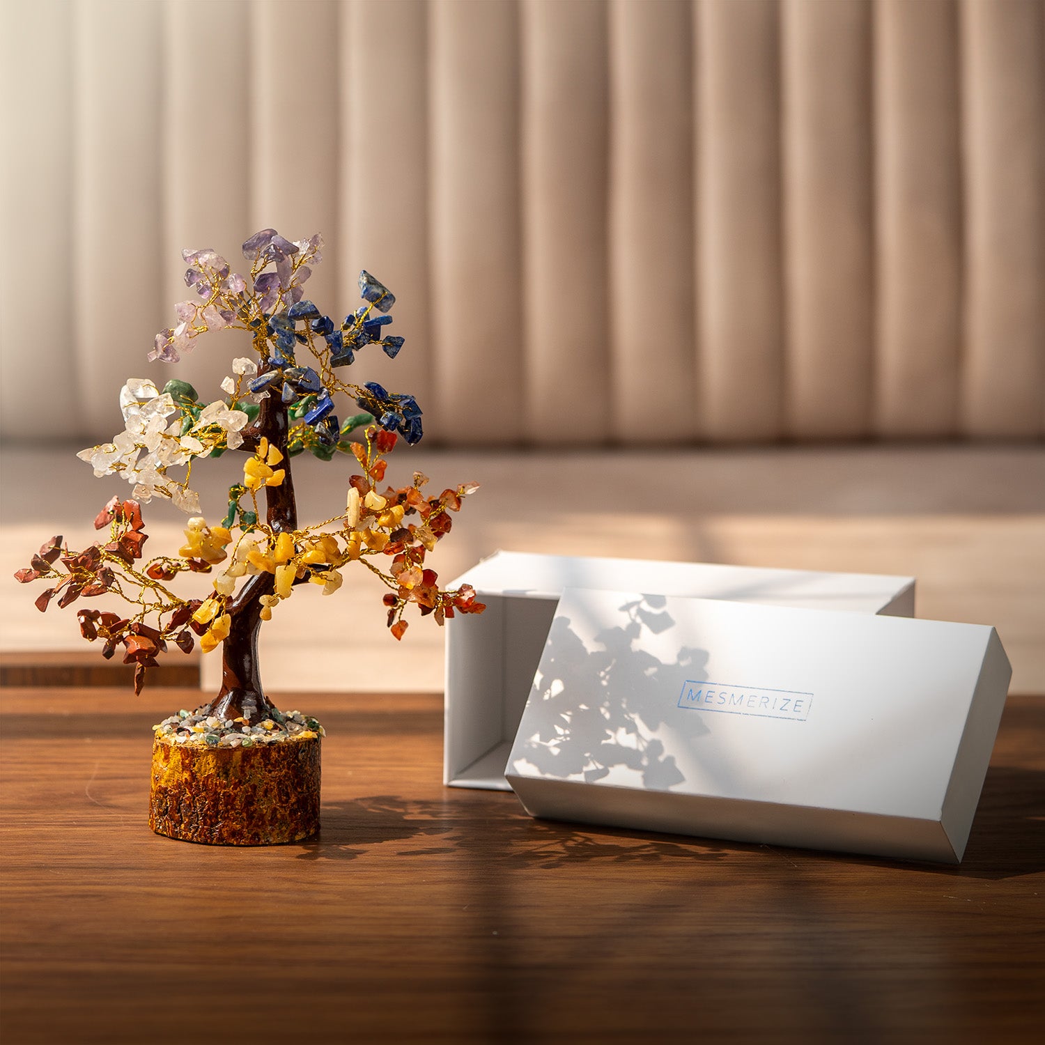 Natural Stone Tree 7 Chakra Natural Stone Tree