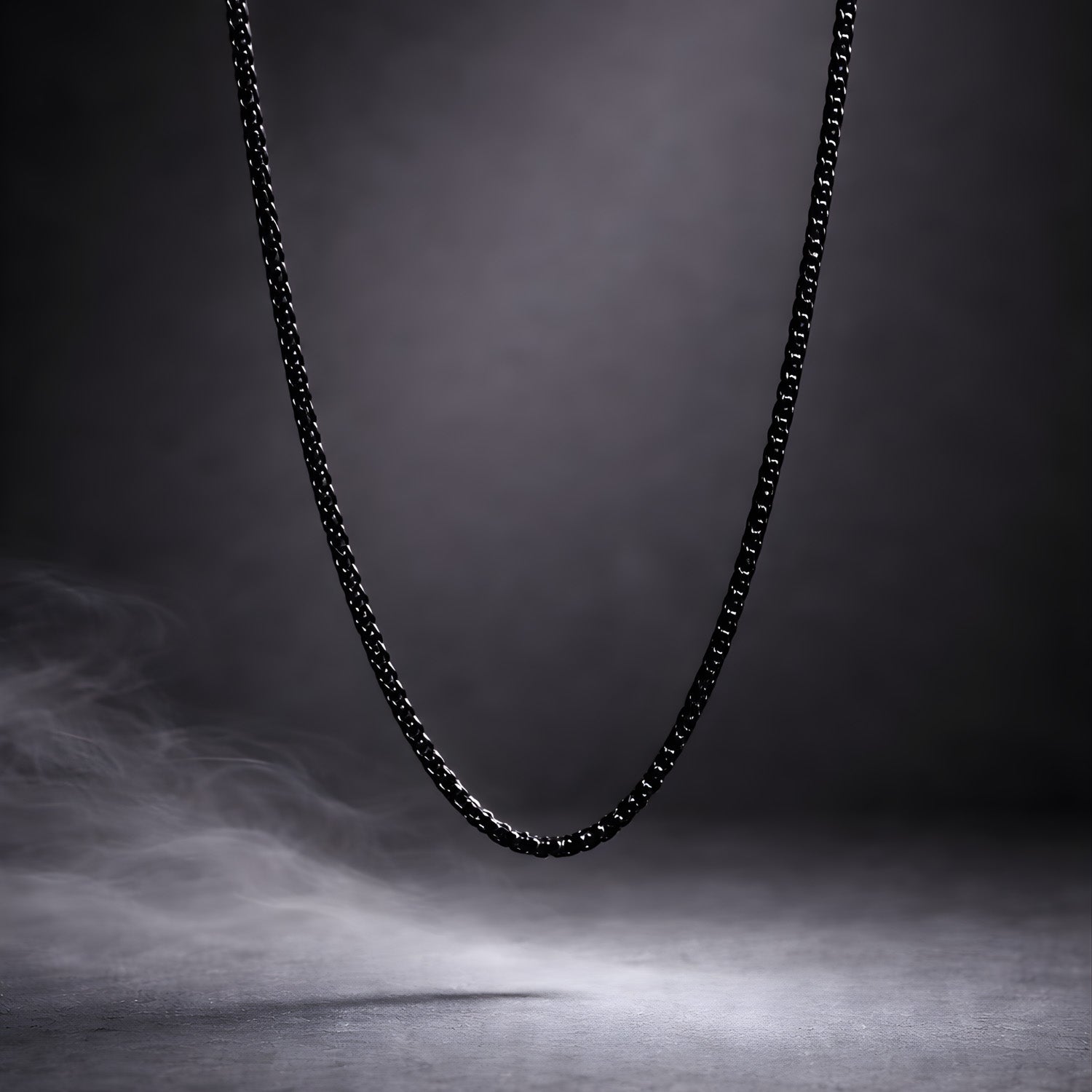 Cuban Chain Necklace Black