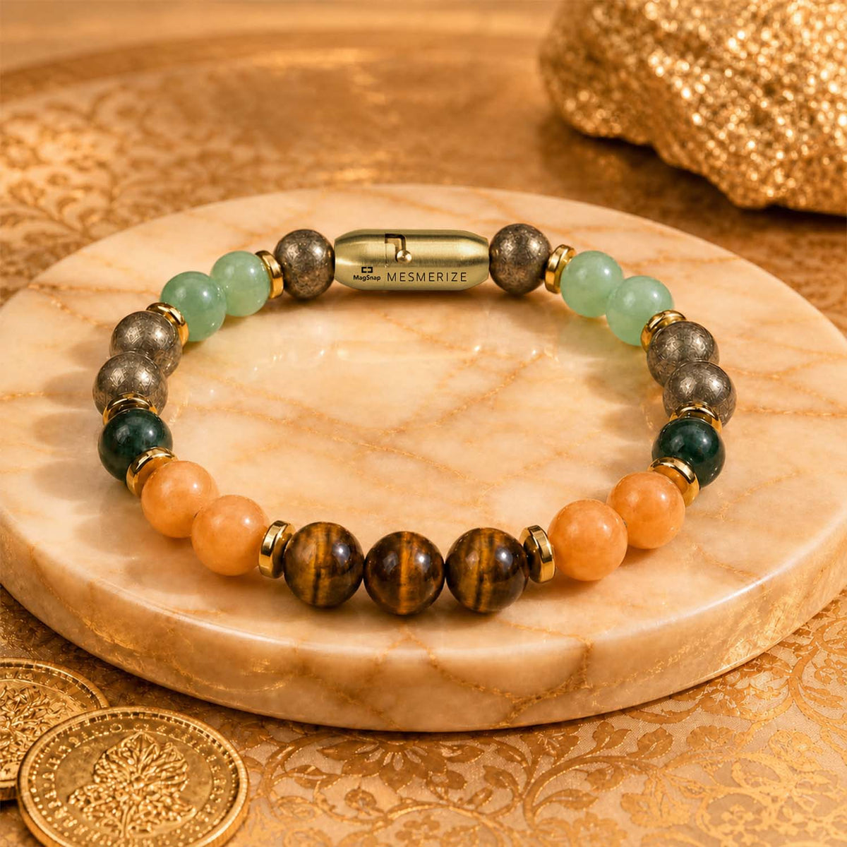 Dhanyog Natural Stone Bracelet MagSnap2