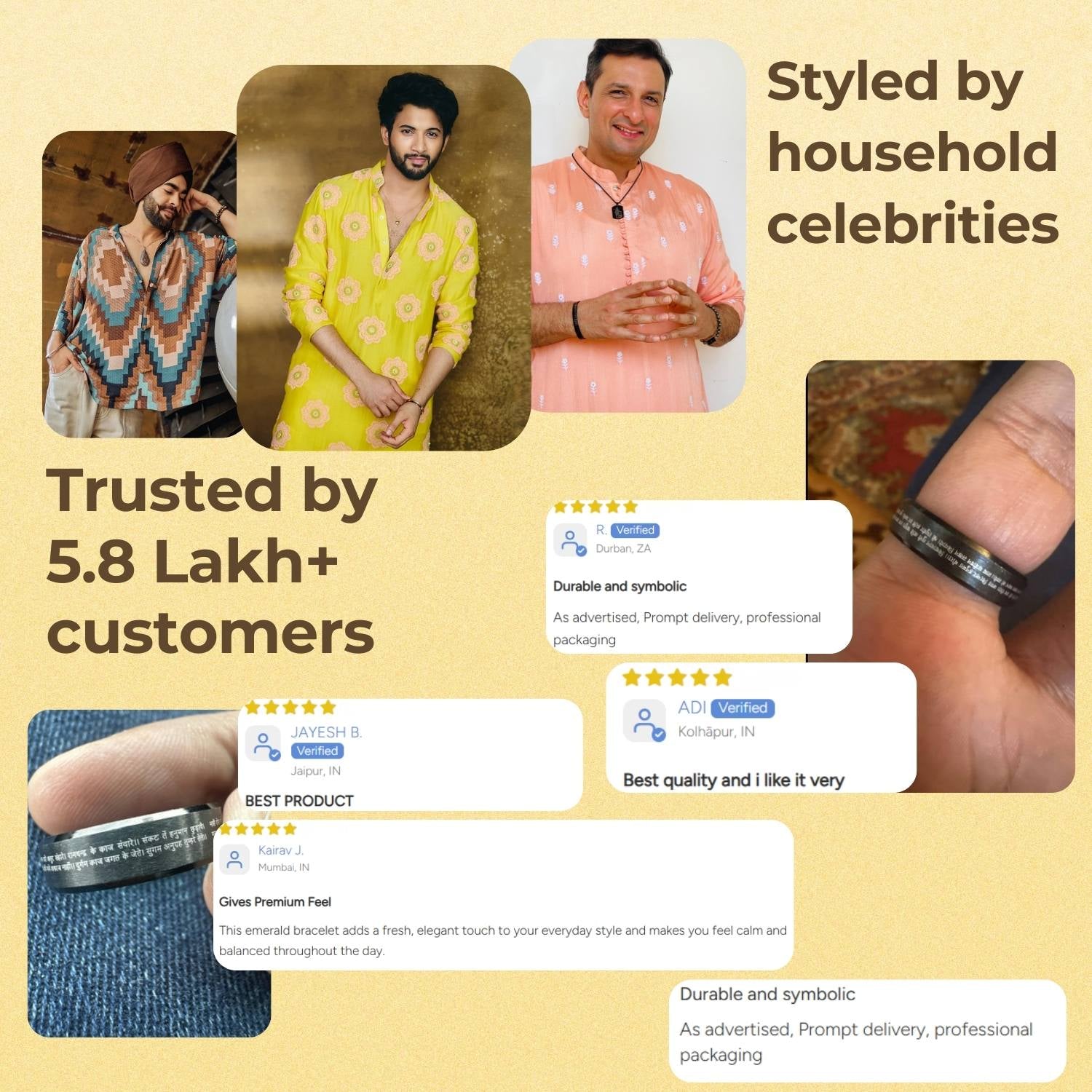 Spiritual Black Hercules Ring