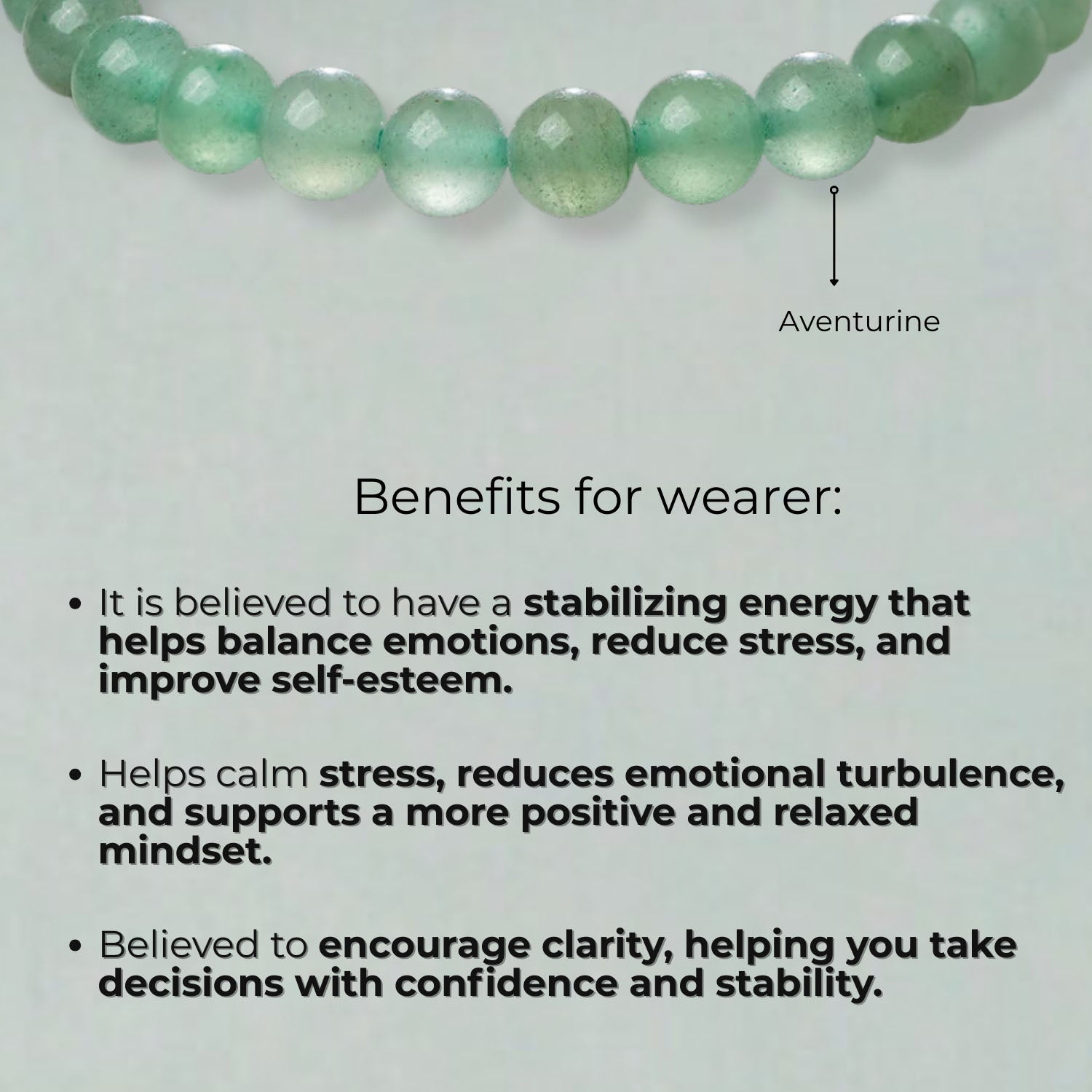 Healing Touch Aventurine Natural Stone Bracelet with MagSnap 2