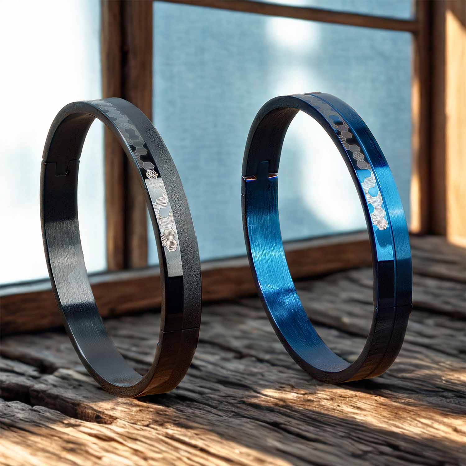 Hex Matrix Kada Bracelet