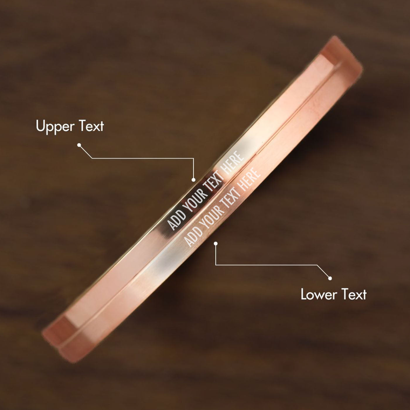 Sirius Kada Rose Gold Personalised