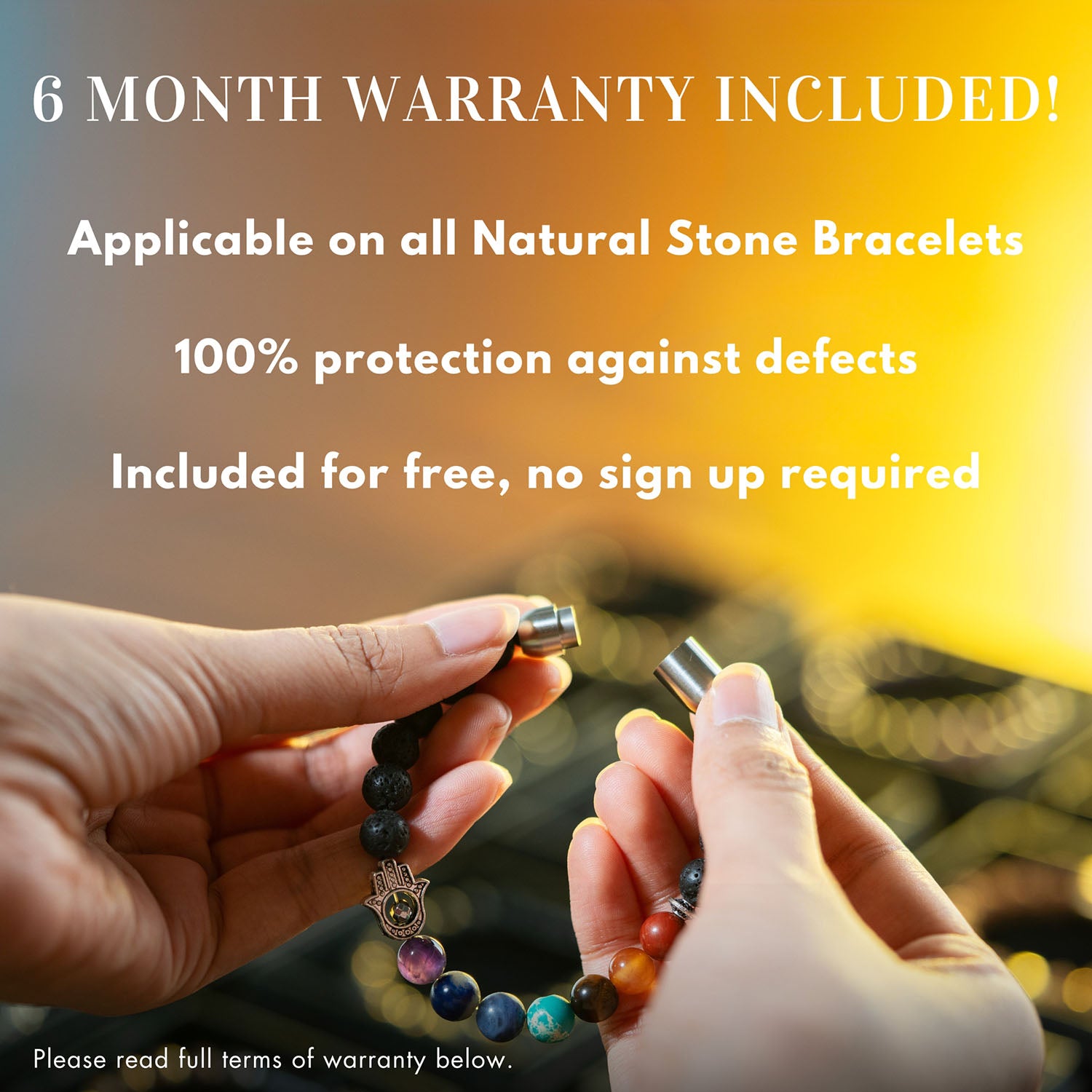 Fortune Pyrite & Cube Malachite Natural Stone Bracelet with Magsnap2