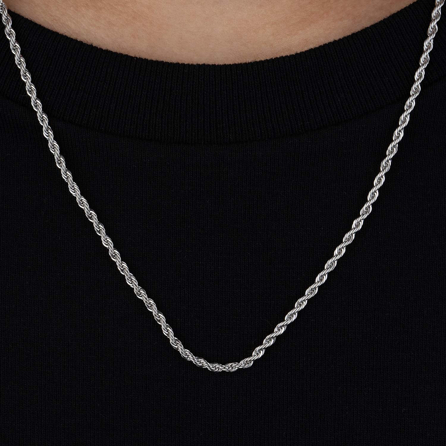 M Premium Jewellery Necklace Oscar silver