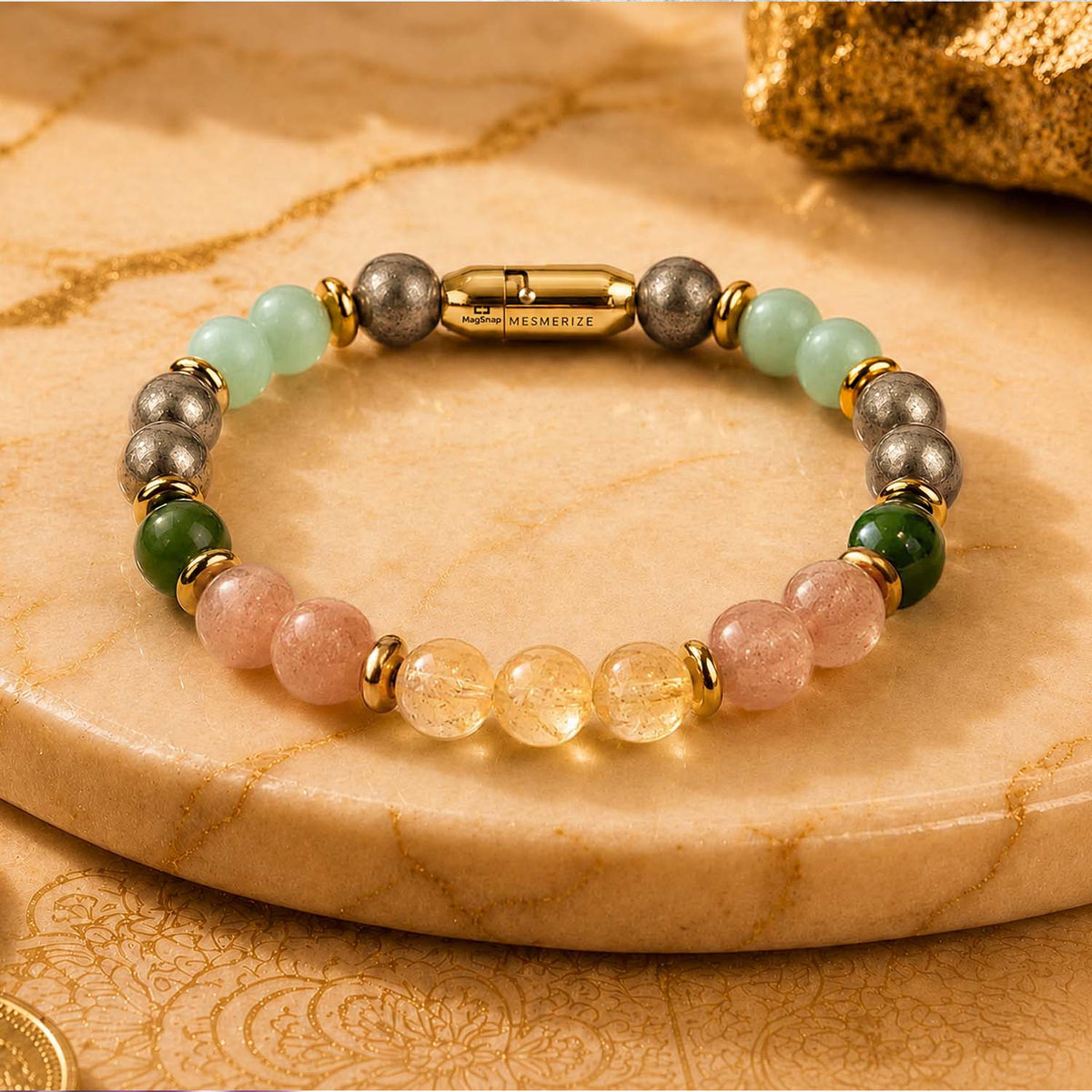 Rajyog Natural Stone Bracelet MagSnap
