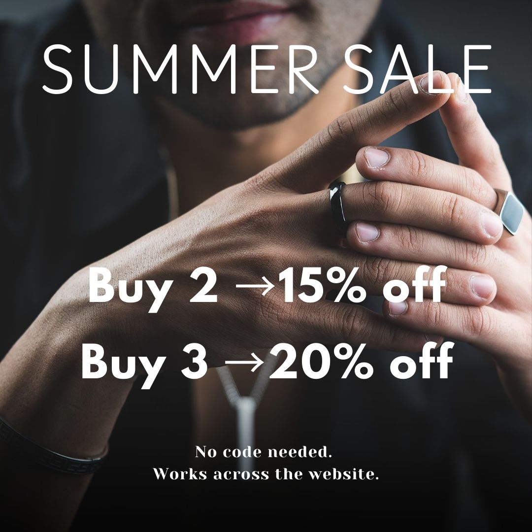 M Premium Jewellery Necklace Stefan Black