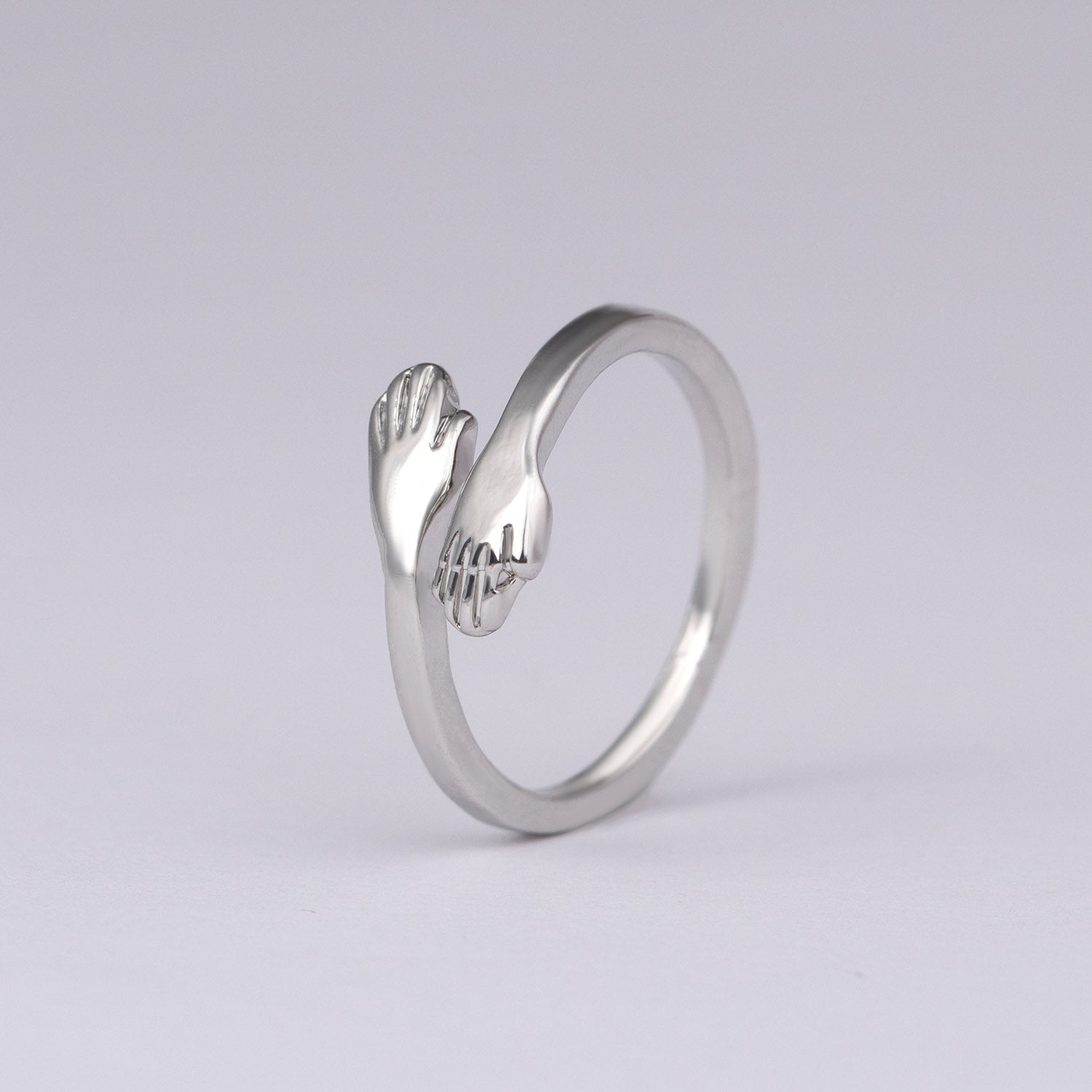 Silver Hug Ring