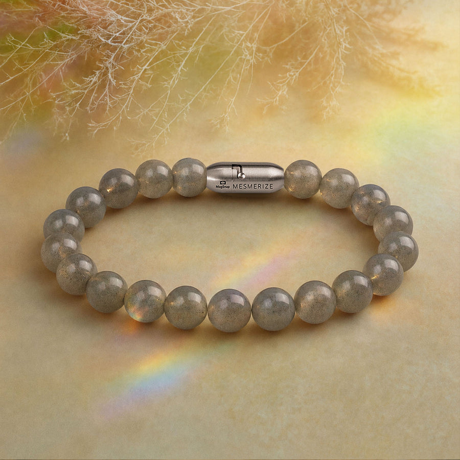 Resilient Labradorite Natural Stone Bracelet With MagSnap 4