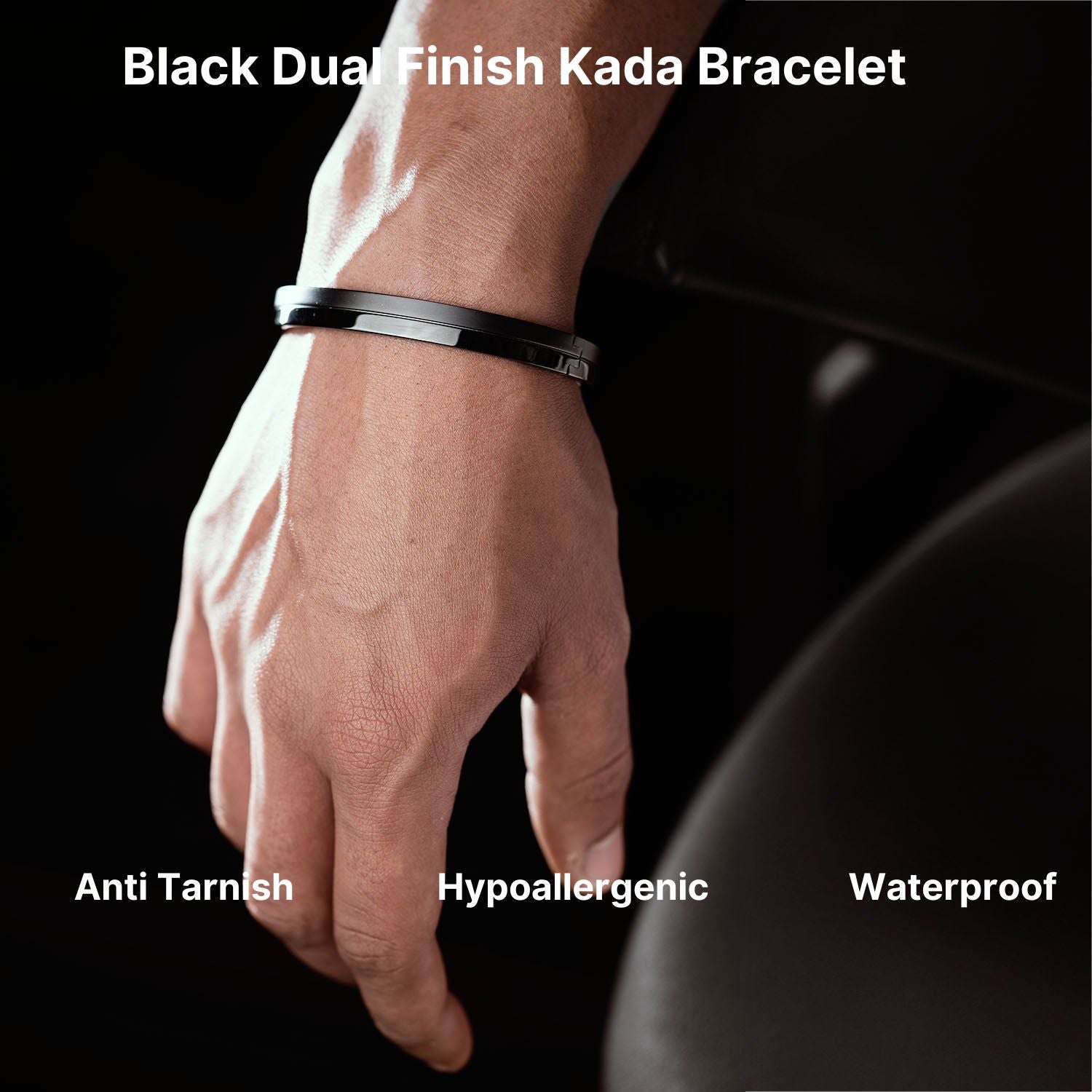 Dual Finish Kada Christmas Hamper Black