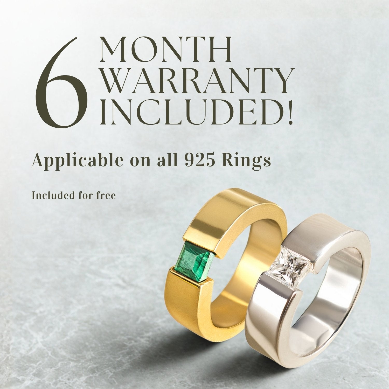 Gold Plated Pure 925 Silver Ring With Malachite Gem Stone