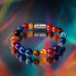 Multi Chakra Natural Stone Bracelet