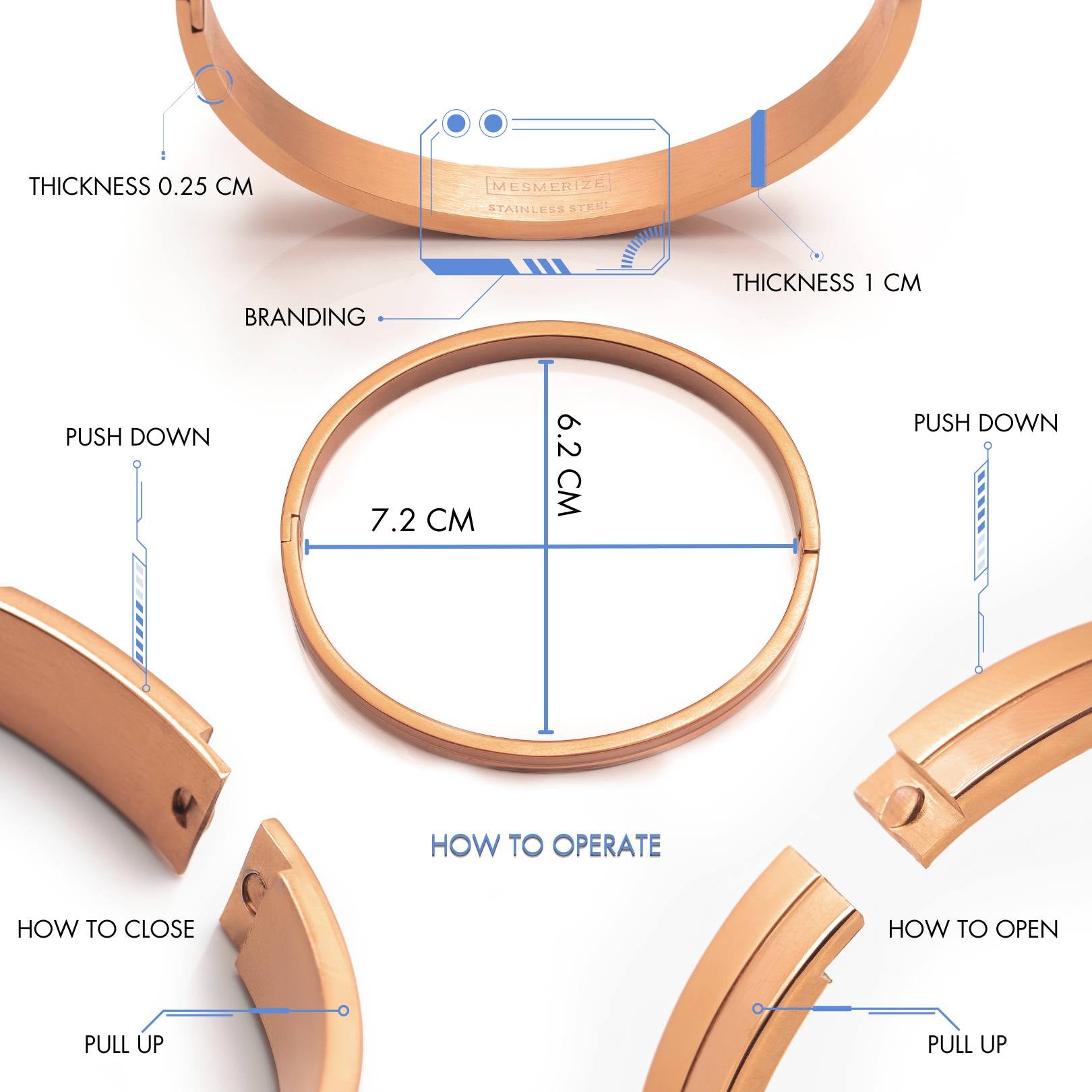 Rose Gold Spiritual Sirius Kada om