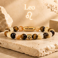 Zodiac stone bracelets