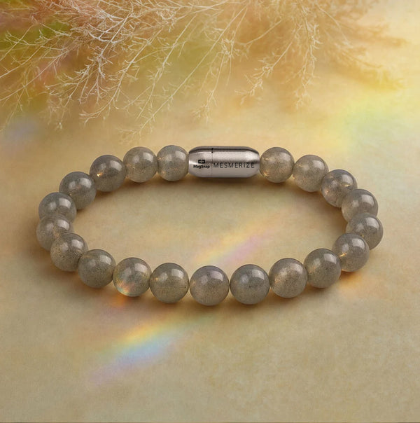 Resilient Labradorite Natural Stone Bracelet With MagSnap 2