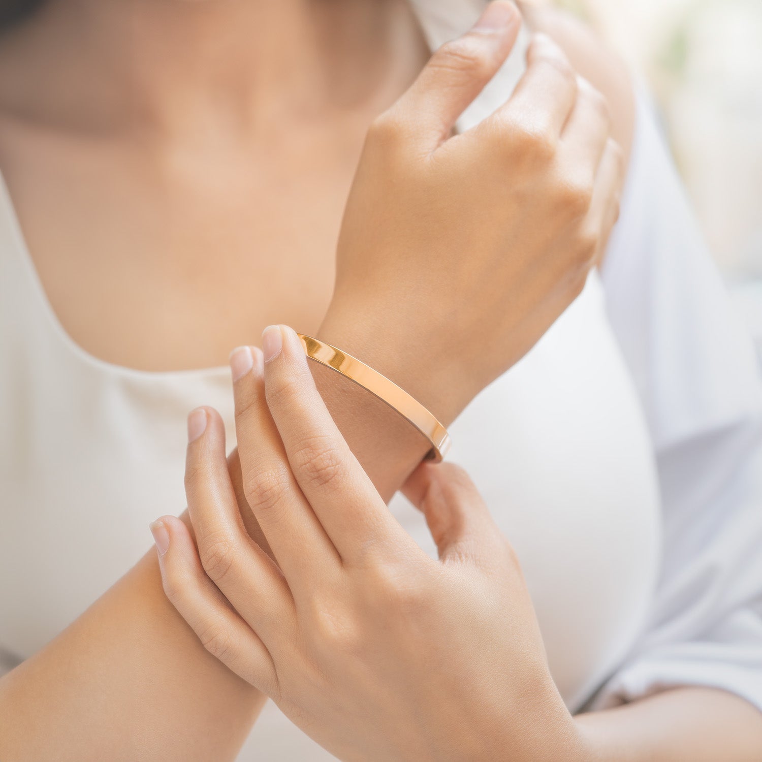 Gloss Bracelet Rose Gold