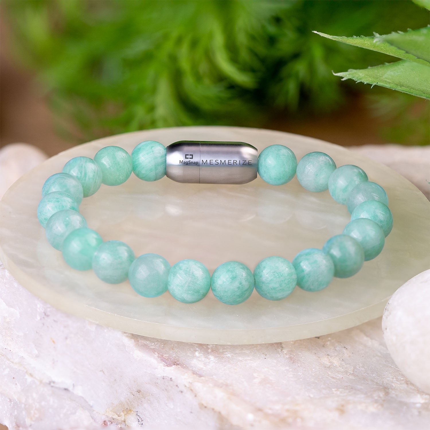 Serene Amazonite Natural Stone Bracelet