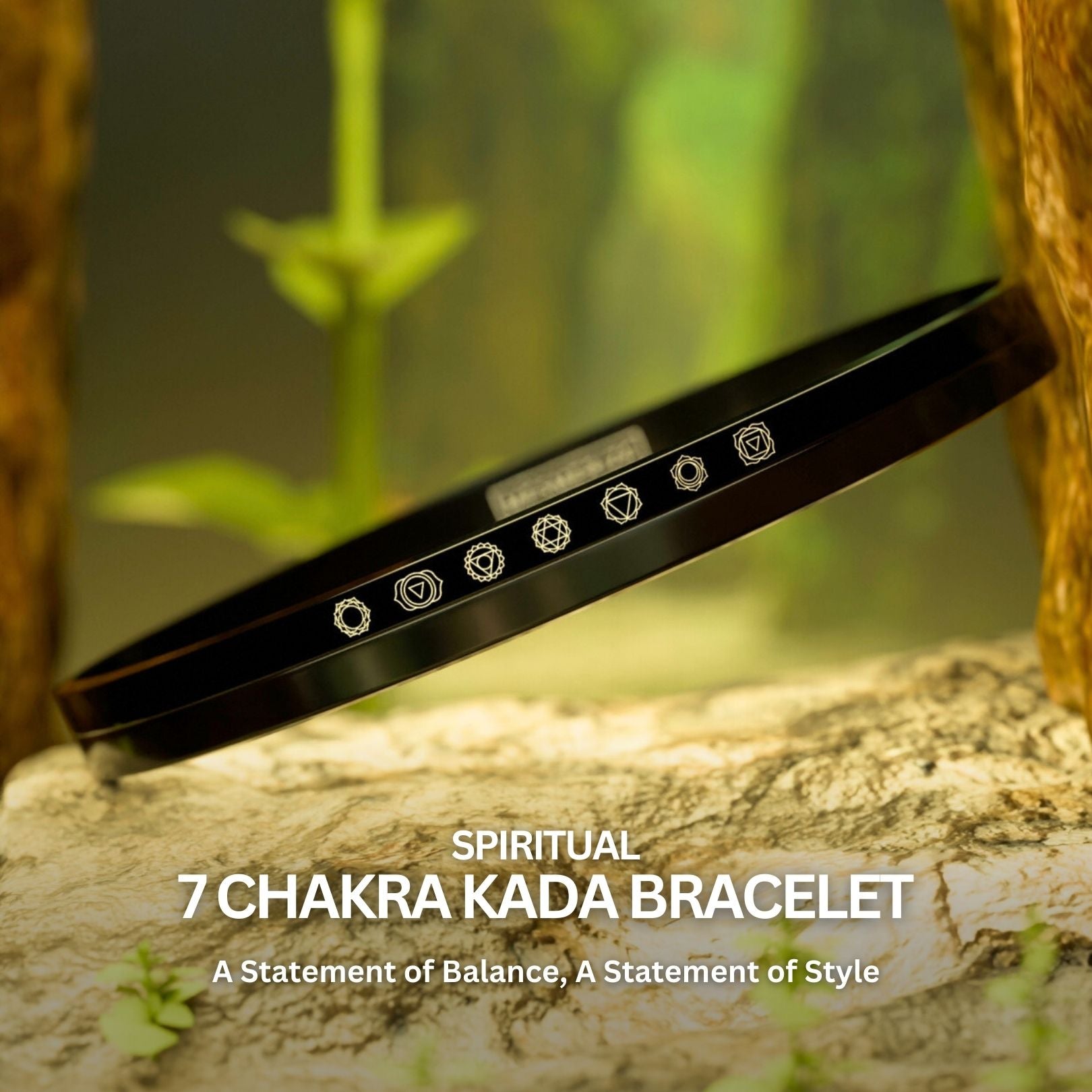 7 Chakra Kada Bracelet