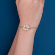 Helena Rose Gold Pearl Bracelet