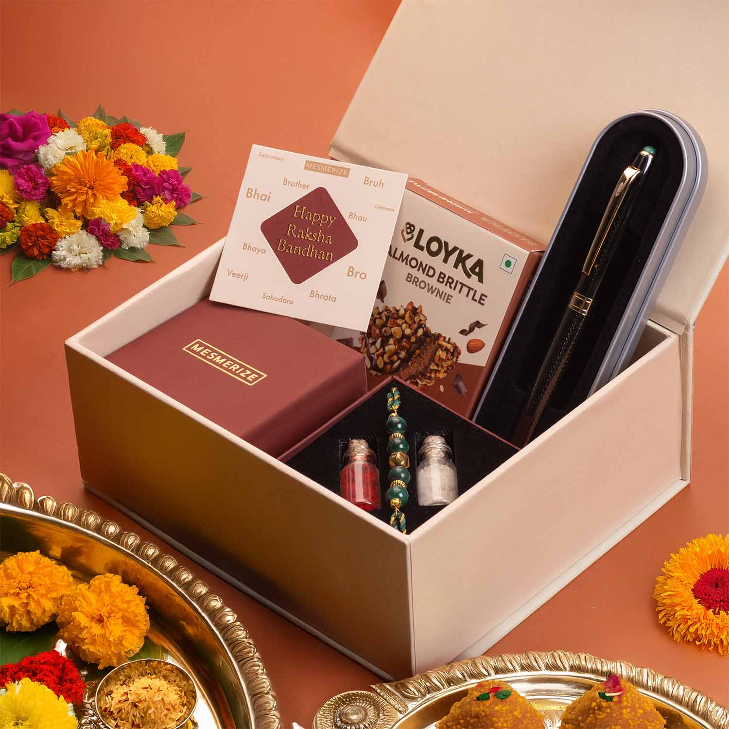 Rakhi Hampers under ₹1500 Malachite