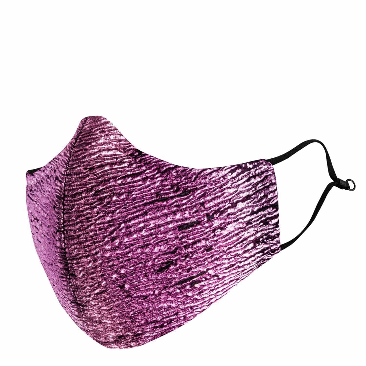 Sangria Ombre Adults Metallic Aero Mask